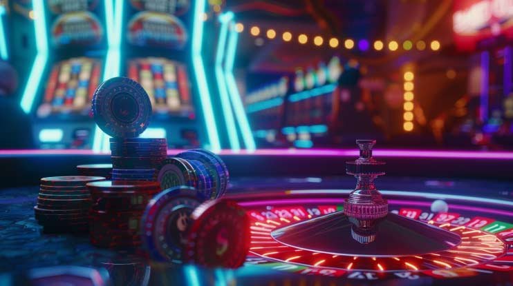 Antarmuka Live Casino ufcslot99 dengan dealer profesional di meja permainan